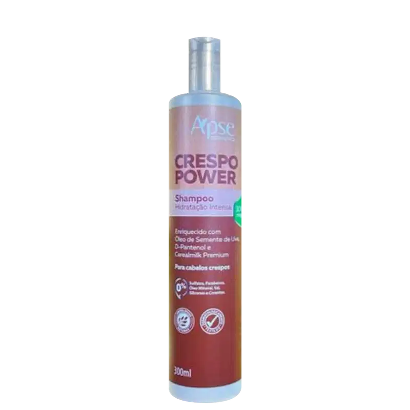 Apse Cosmetics Crespo Power - Shampoo Hidratante 300ml