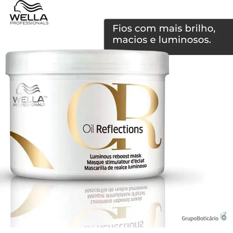 Kit Wella Professionals Oil Reflections Luminous Reboost Duo Care (2 Produtos)