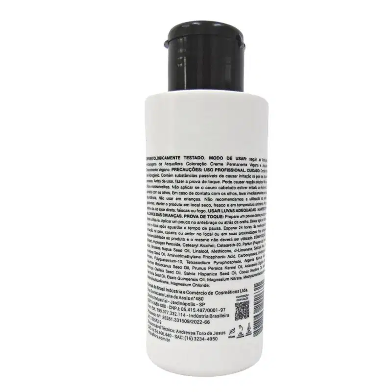 Emulsão Reveladora Vegana Acquaflora 20 Volumes 90ml