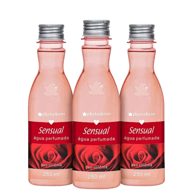 Conjunto Sensual Phytoderm Feminino Deo Colônia (3 Unidades)