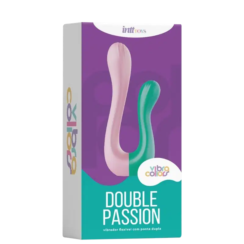 Intt Vibra Collors Double Passion - Vibrador Duplo