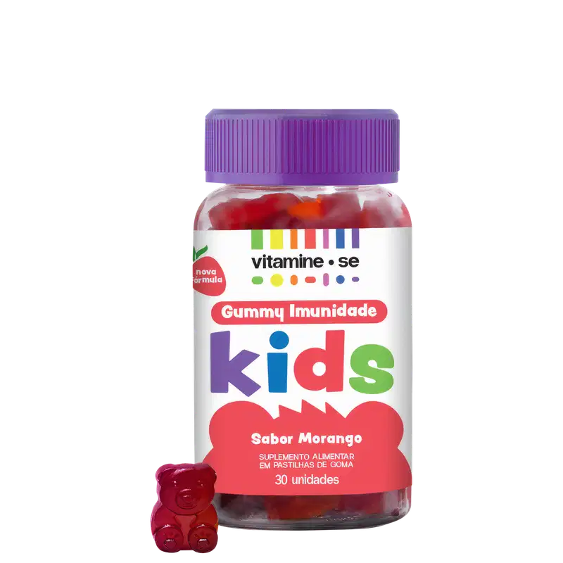 Vitamine-se Gummy Imunidade Kids - Suplemento Alimentar (30 Unidades)