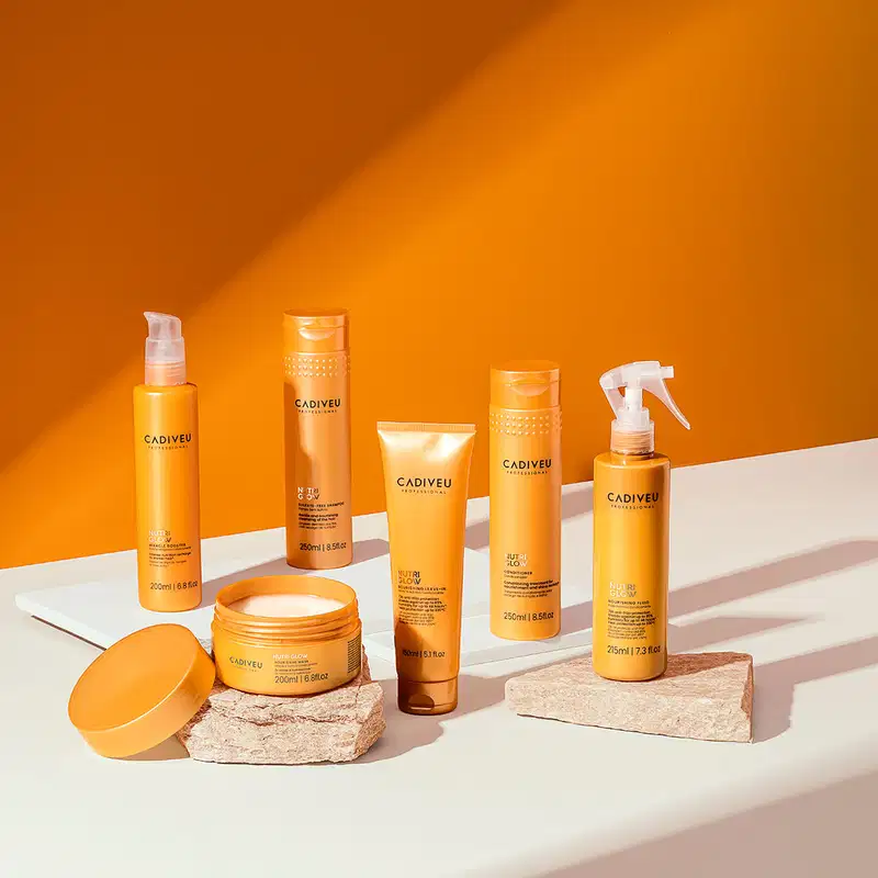Kit Cadiveu Professional Nutri Glow Shampoo Leave-in e Açaí Oil 60 (3 produtos)