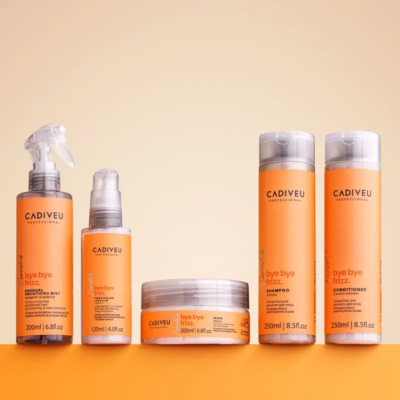 Kit Cadiveu Professional Açaí Oil 60 e Bye Bye Frizz Selagem Gradativa Leave-in (2 produtos)