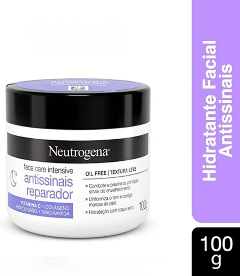 Kit Hidratante Facial Neutrogena Face Care Matte + Noturno