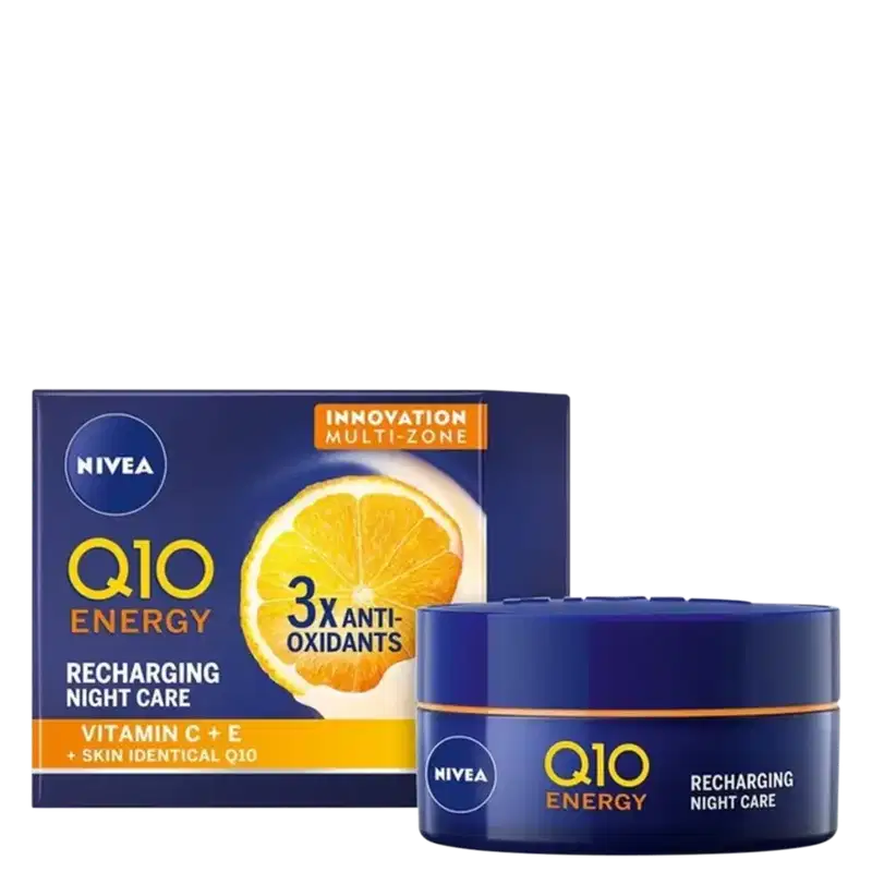 Kit Nivea Creme Facial Q10 Energy DIA + NOITE - Antissinais Vitamina C
