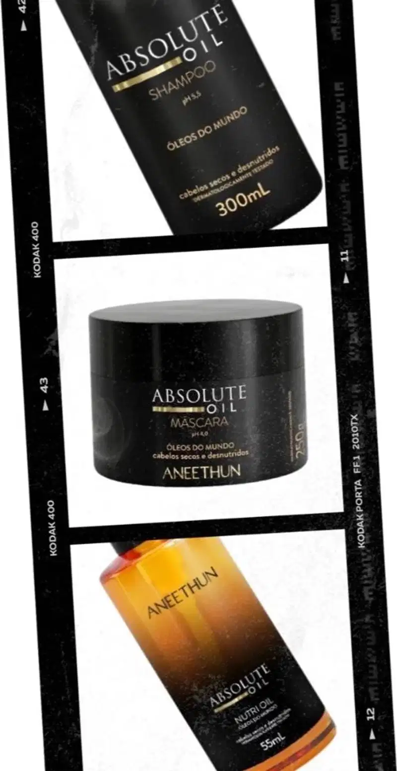 Kit Aneethun Absolute Oil - Máscara 250g + Óleo 55ml
