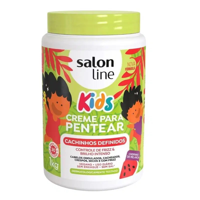 Kit Salon Line Hidra Cachinhos + Creme Melancia