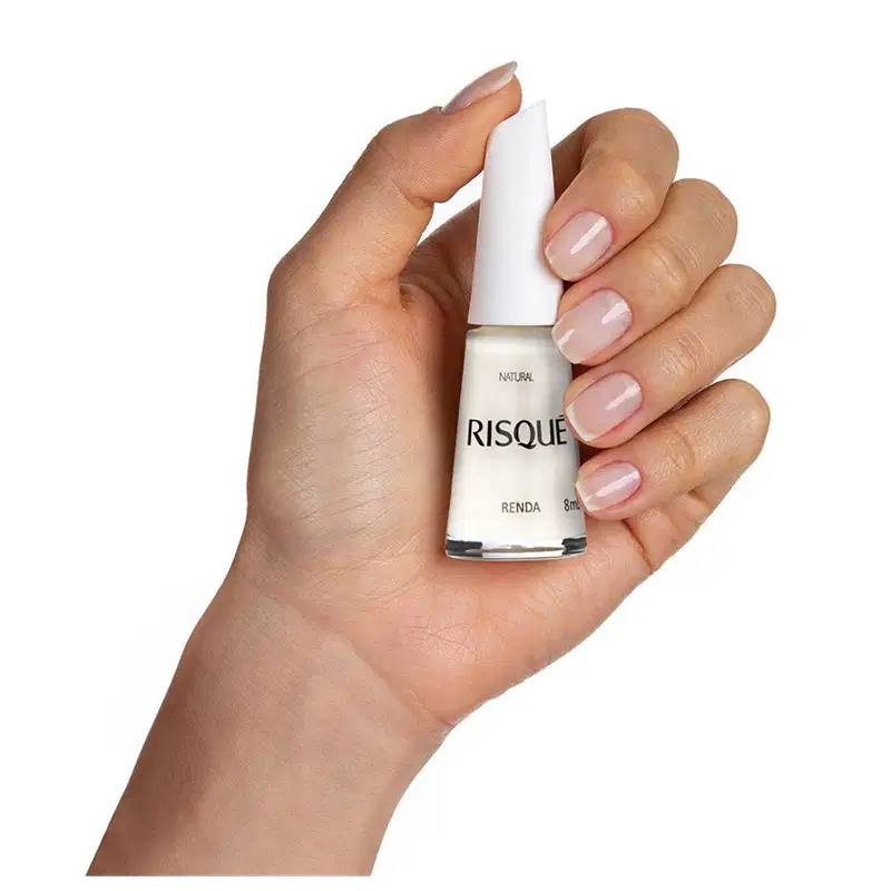 Risqué Natural Renda - Esmalte Cremoso 8ml