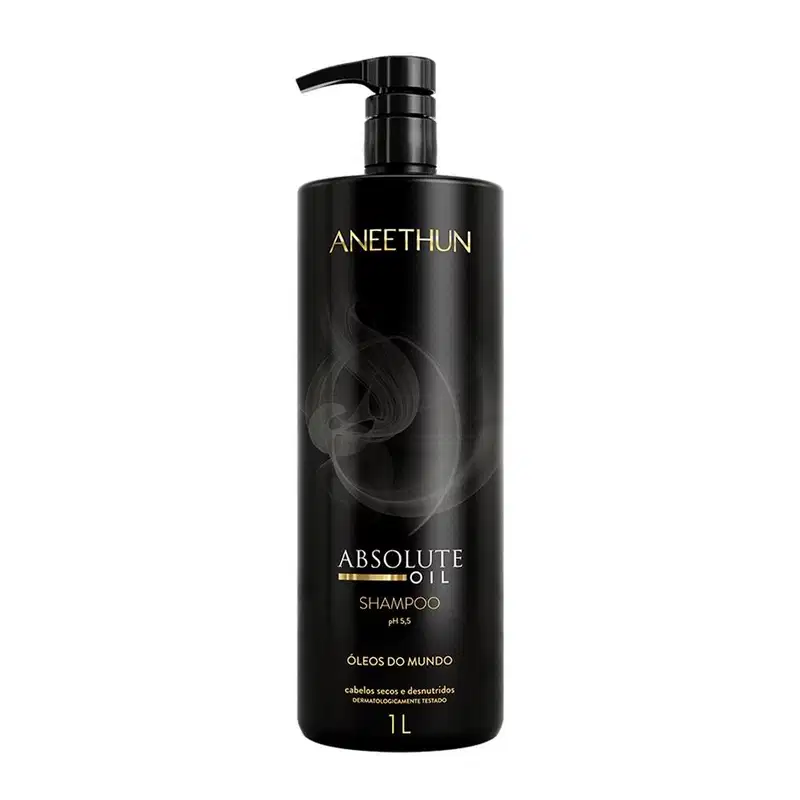 Kit Aneethun Absolute Oil - Shampoo 1l + Óleo 55ml