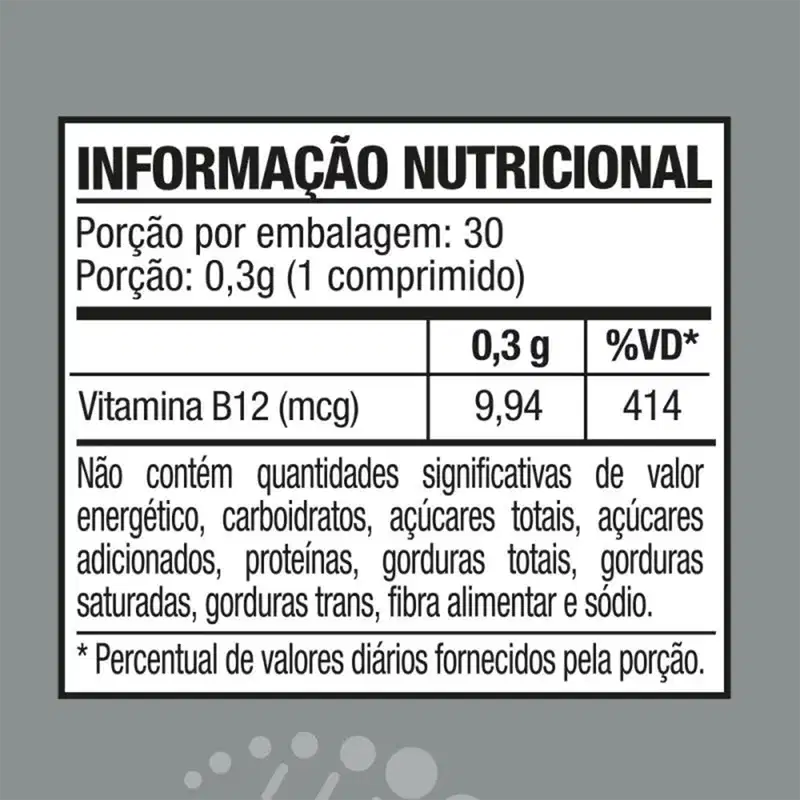 VITAMINA B12 30CPR BIONATUS