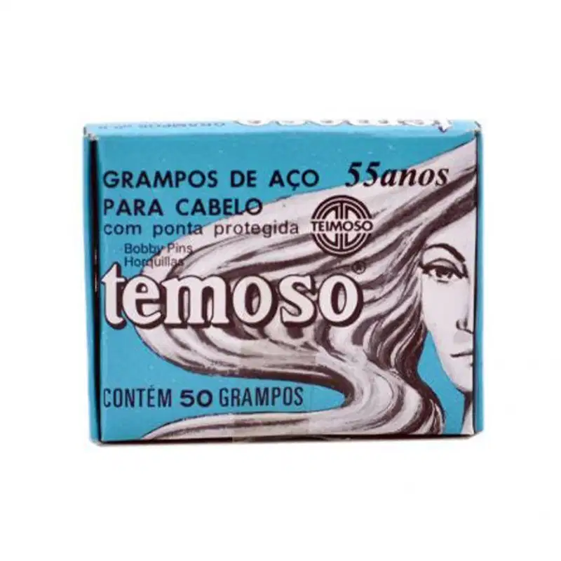 Teimoso Nº5 Loiro - Grampos De Cabelo (50 Unidades)