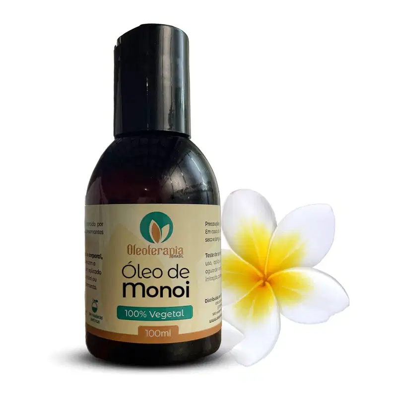 Óleo Vegetal de Monoi, da marca Oleoterapia Brasil.