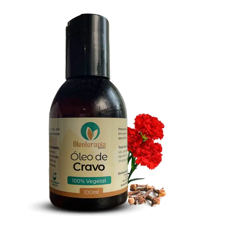 Óleo Vegetal de Cravo, da marca Oleoterapia Brasil.