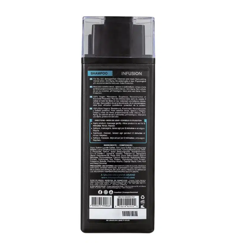 Kit TRUSS Infusion + Hair Protector + Uso Obrigatório (4 Produtos)