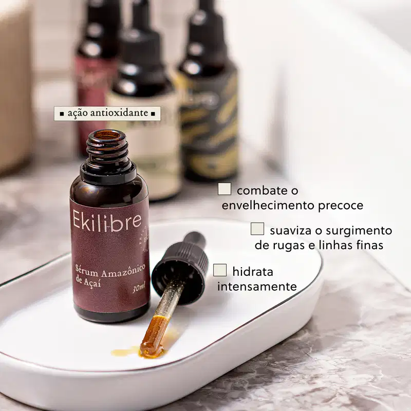 Ekilibre Amazônia Amazônico de Açaí - Sérum Facial 30ml