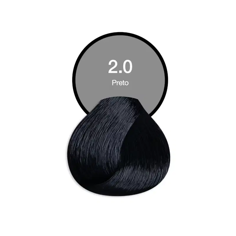 Kit Acquaflora Coloração 2.0 Preto + Água Oxigenada 20 Volumes (2 Produtos)