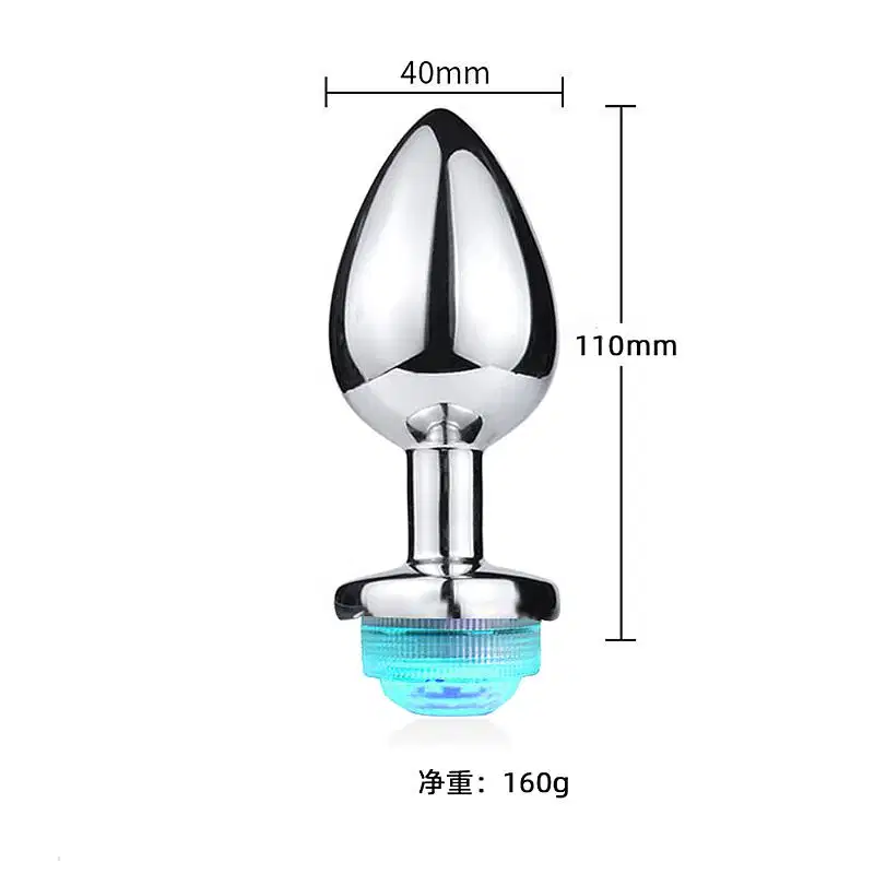 Sexy Import Led 13 Cores Tamanho Grande - Plug Anal