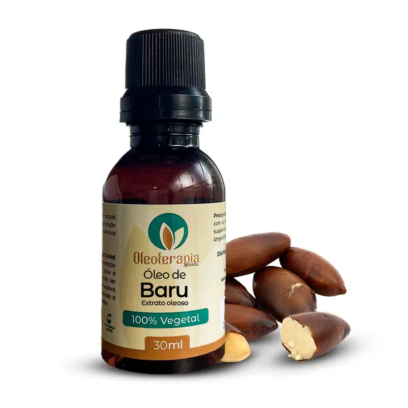 Óleo Vegetal de Baru, da marca Oleoterapia Brasil.