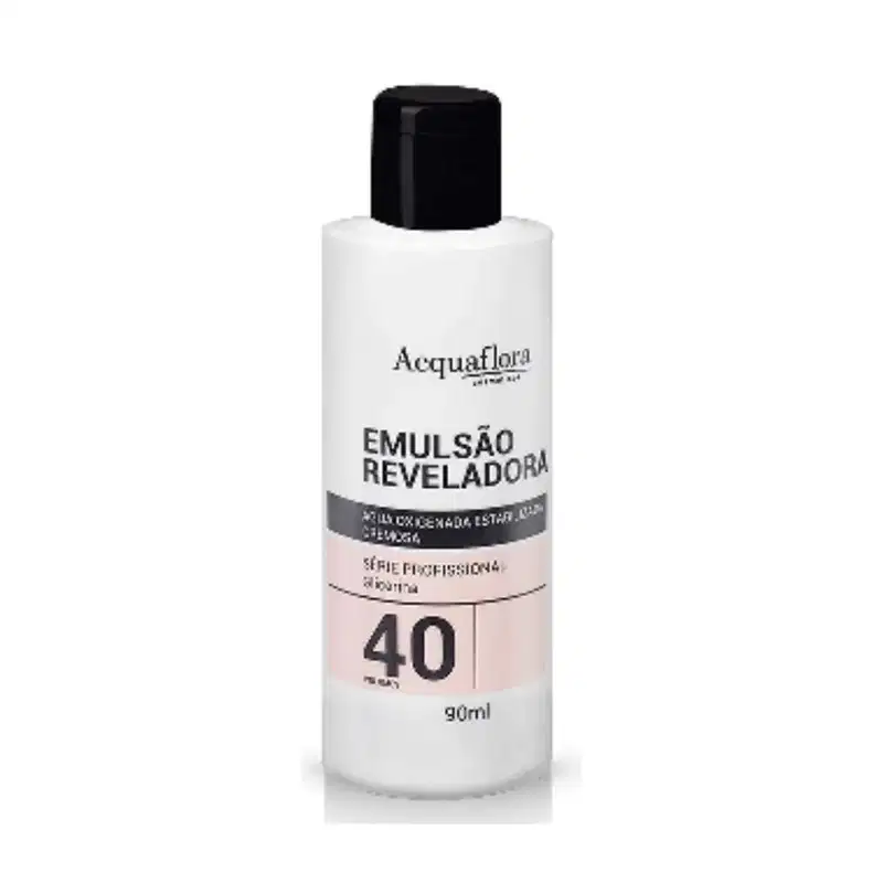 Kit Acquaflora Coloração 10.1 Louro Claríssimo Acinzentado + Água Oxigenada 40 Volumes (2 Produtos)