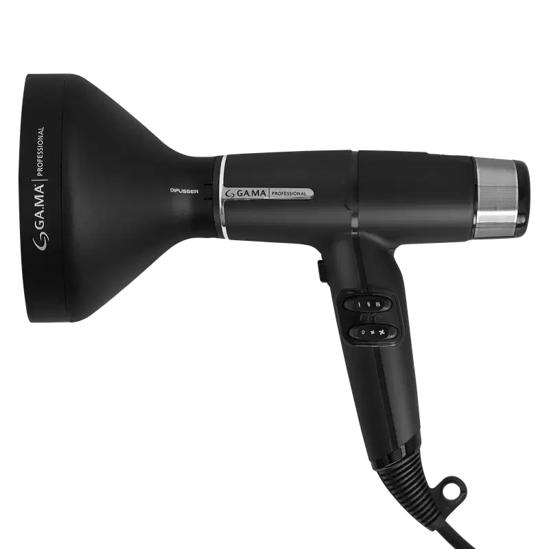GA.MA Italy iQ Lite Black 127V - Secador de Cabelo