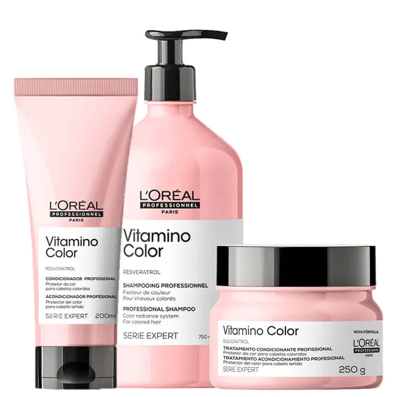 Kit L'Oréal Professionnel Expert Vitamino Color (3 Produtos)