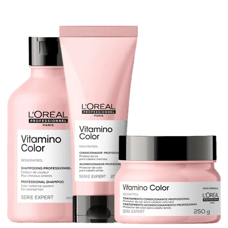 Kit L'Oréal Professionnel Vitamino Color Trio Home Care (3 Produtos)