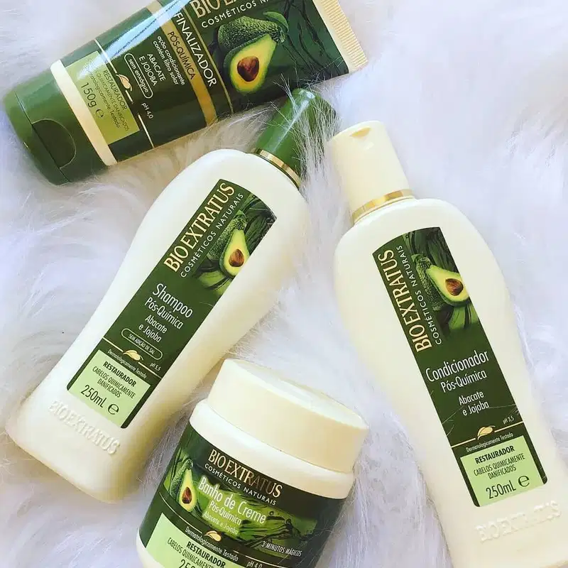Kit Bio Extratus Pós-Química Trio Finalizador Salão (3 Produtos)