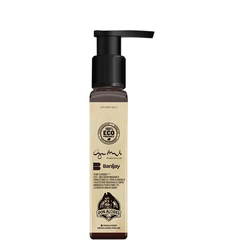 3X BALM HIDRATANTE PARA BARBA 120G PEAKY BLINDERS DON ALCIDES