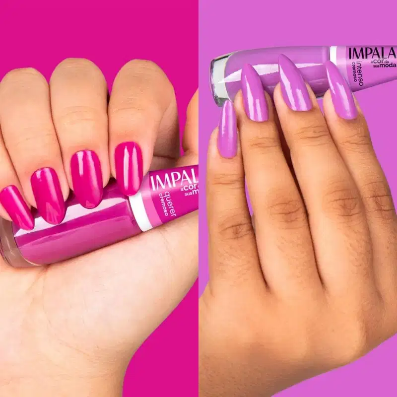 Kit Esmalte Impala A Cor da Sua Moda 5ª Edição Com 10 7,5ml
