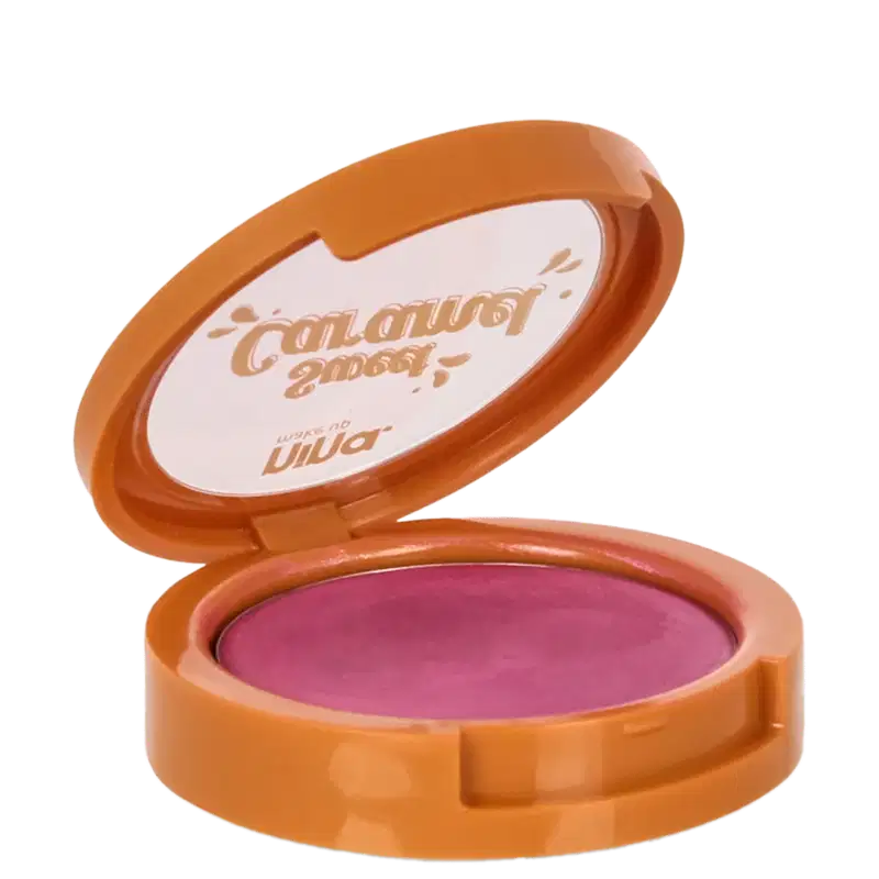 Blush Cremoso Nina Makeup Sweet Caramel Grape, 5g.