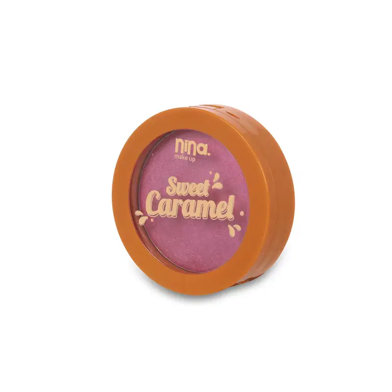 Blush Cremoso Nina Makeup Sweet Caramel Grape, 5g.