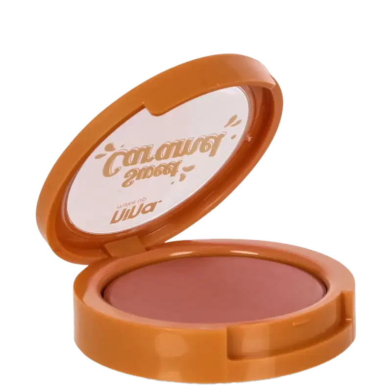 Blush Cremoso Nina Makeup Sweet Caramel, 5g.