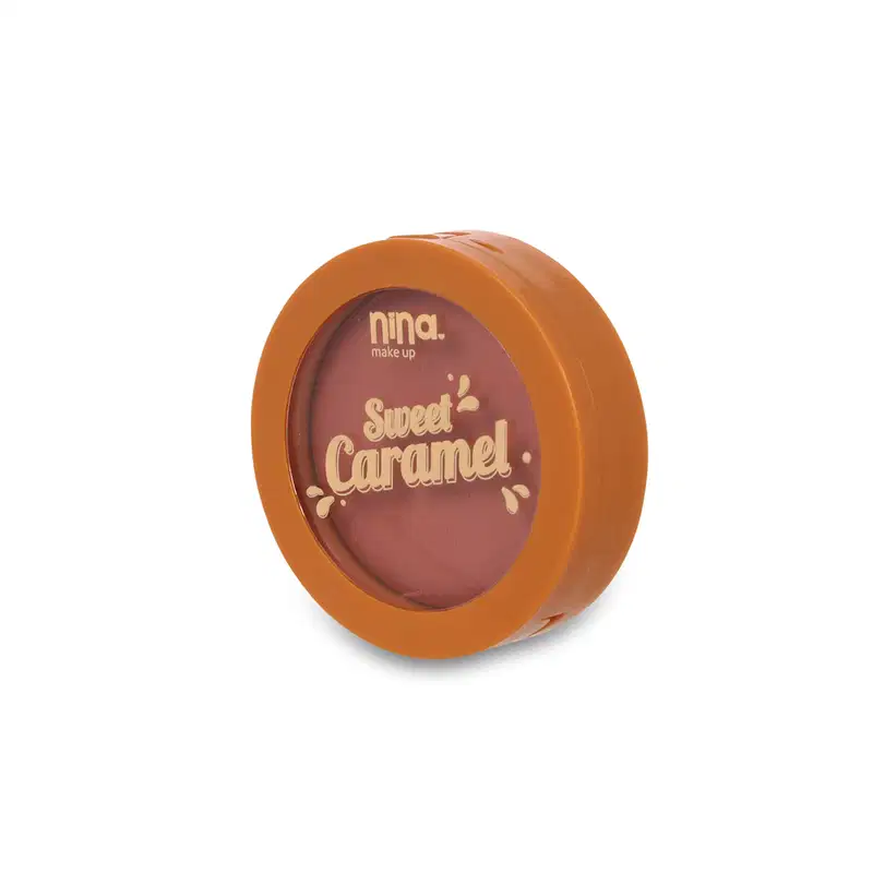 Blush Cremoso Nina Makeup Sweet Caramel, 5g.