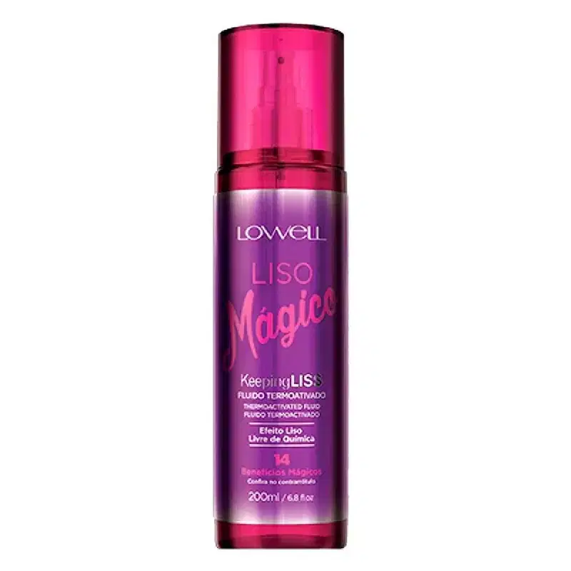 Kit Lowell Liso Magico Keeping Liss Trio (3 Produtos)