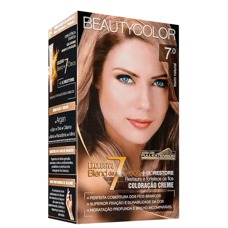 BeautyColor 7.0 Louro Natural - Coloração