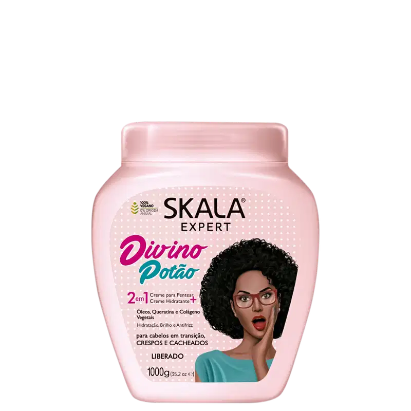Skala Expert Divino Potão - Creme de Hidratação Capilar 1L