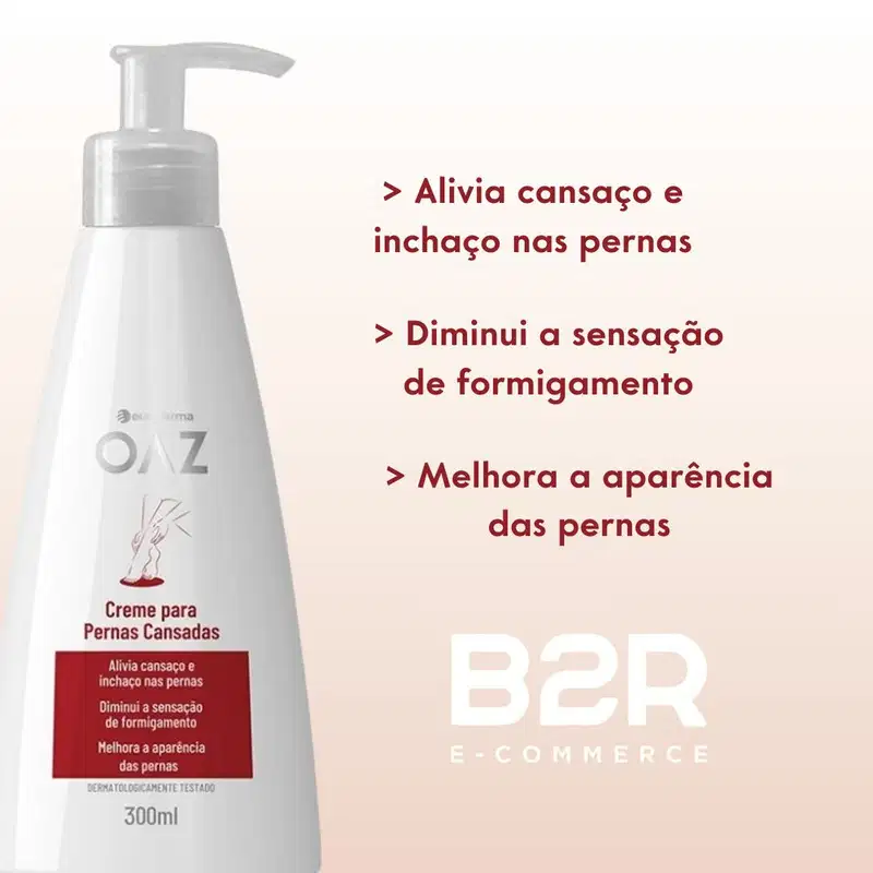 OAZ Creme Para Pernas Cansadas 300ml Eurofarma