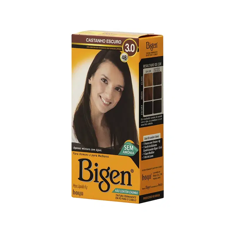 BIGEN 3.0 Castanho Escuro - Tonalizante 6g