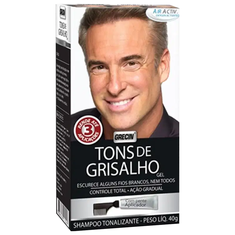 Grecin Tons de Grisalho - Tonalizante 40g