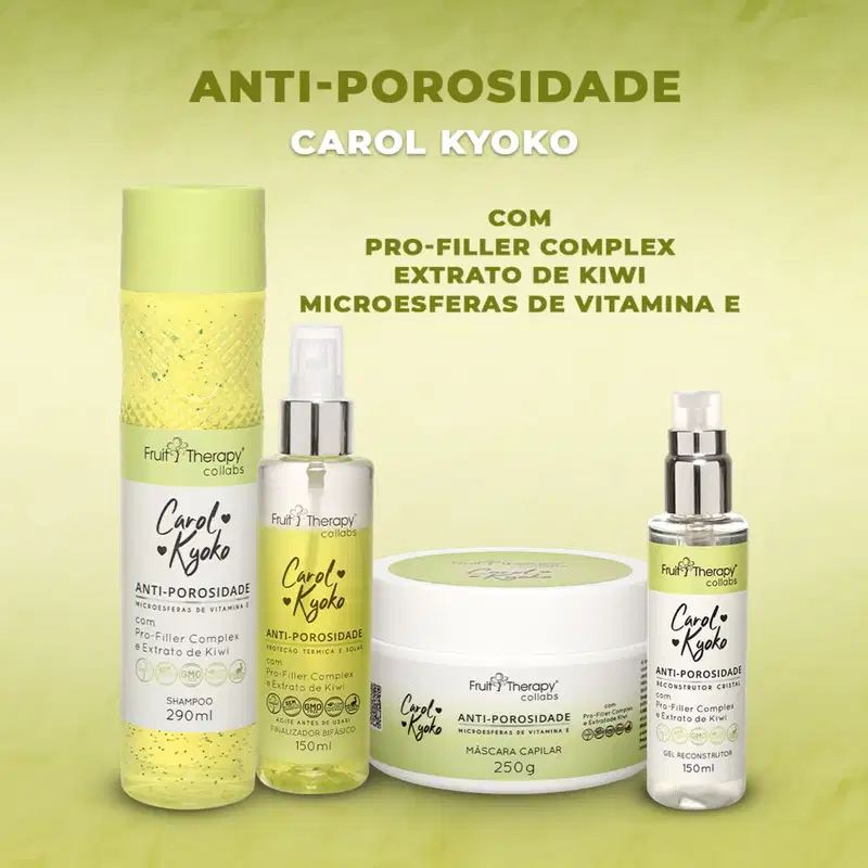 Left Cosméticos Fruit Therapy Collabs Carol Kyoko Antiporosidade - Finalizador Bifásico 150ml