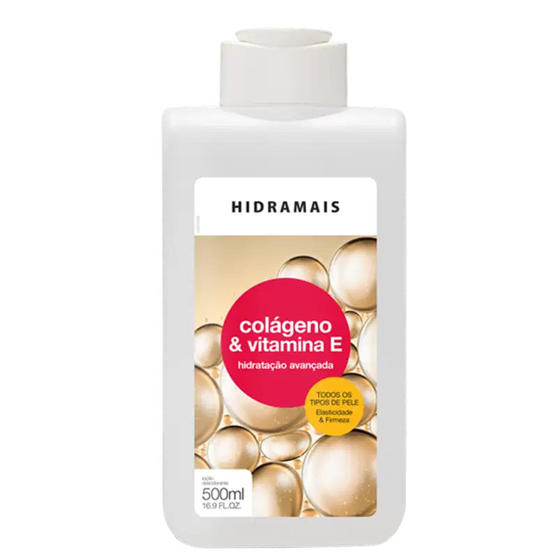 Hidramais Colágeno Ultra e Vitamina E - Loção Desodorante Corporal 500ml