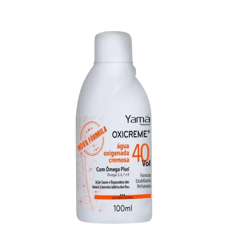 Yamá Oxicreme 40 Volumes – Água Oxigenada Cremosa 100ml