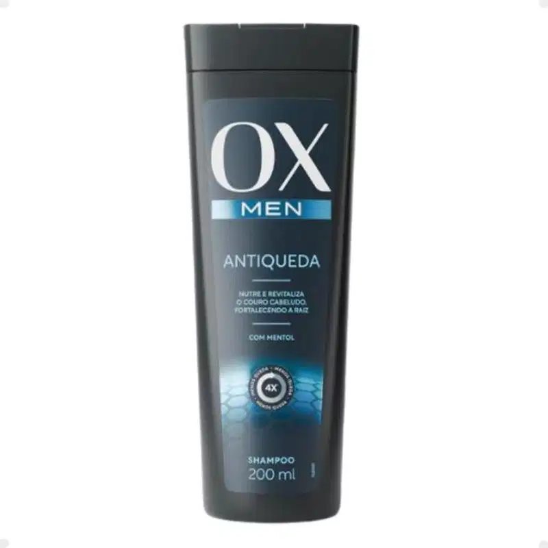 OX Cosméticos Men - Shampoo Antiqueda 400ml