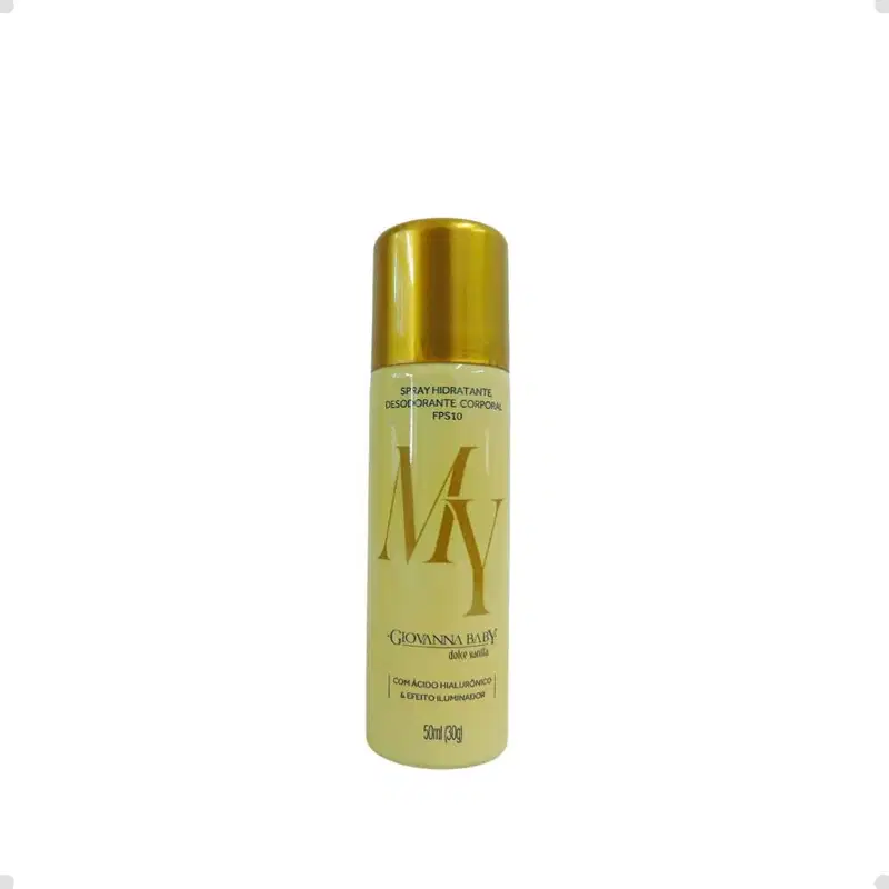 Kit Spray Giovanna Baby Desodorante Corporal Dolce Vanilla FPS10 Com 2