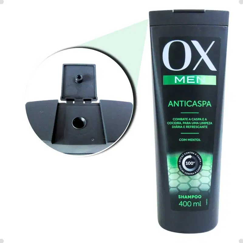 OX Cosméticos Men - Shampoo Anticaspa 400ml