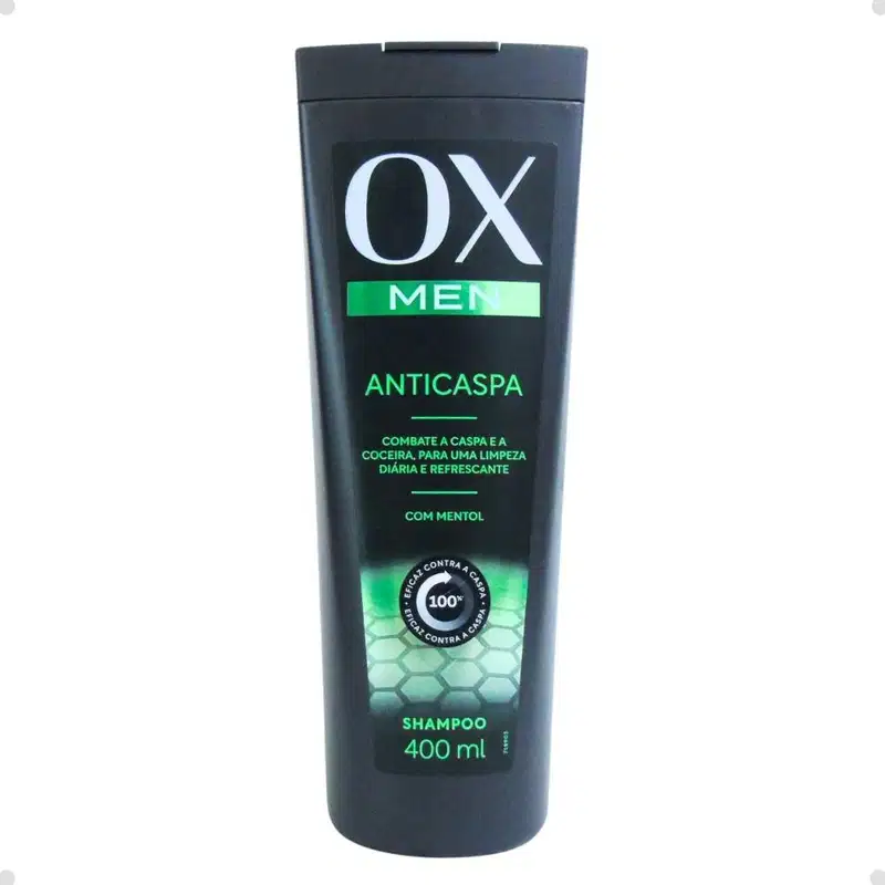 OX Cosméticos Men - Shampoo Anticaspa 400ml