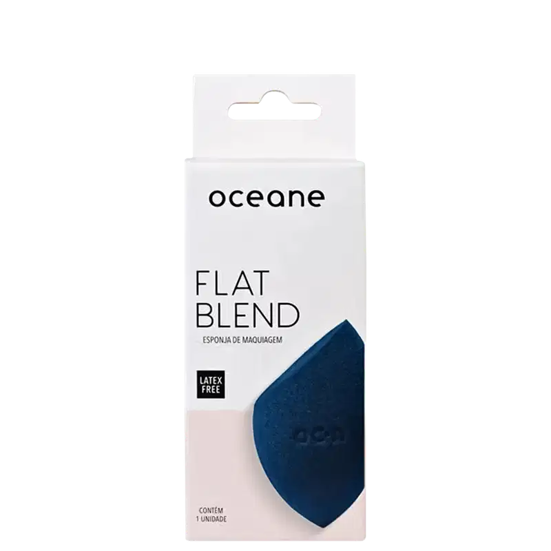 Océane Flat Blend Azul - Esponja de Maquiagem
