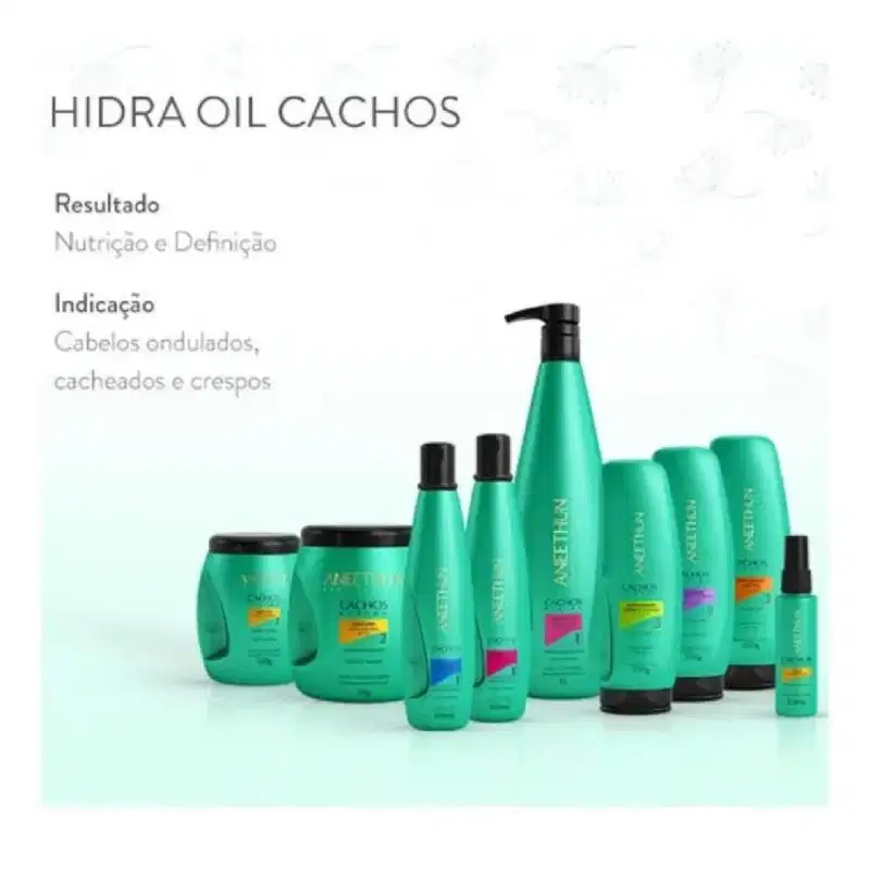 Kit Aneethun Cachos System (5 Produtos)