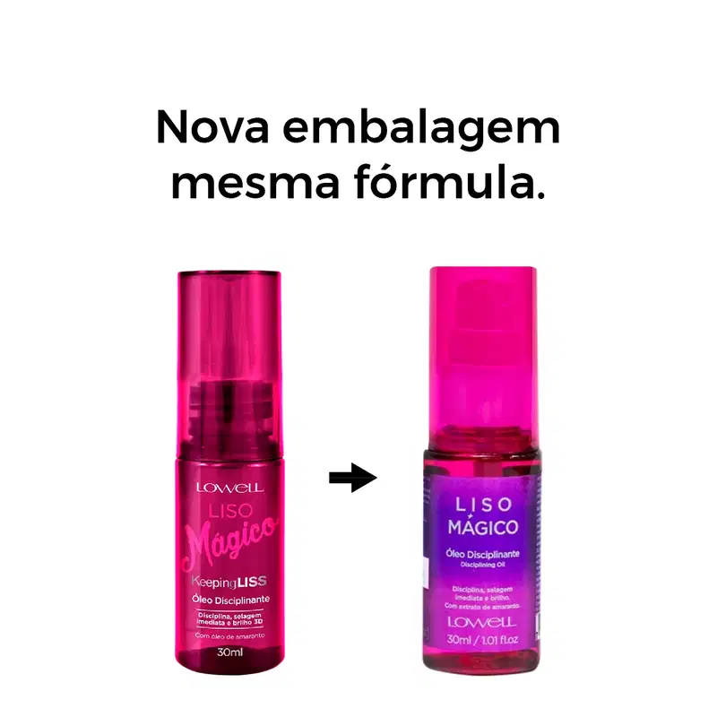 Kit Lowell Extrato de Mirtilo Shampoo Condicionador Óleo e Pour Toi Parfum Cabelo e Corpo (4 produtos)